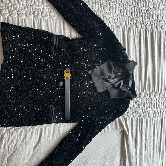 Sparkly Black Blazer - Picture 5 of 5